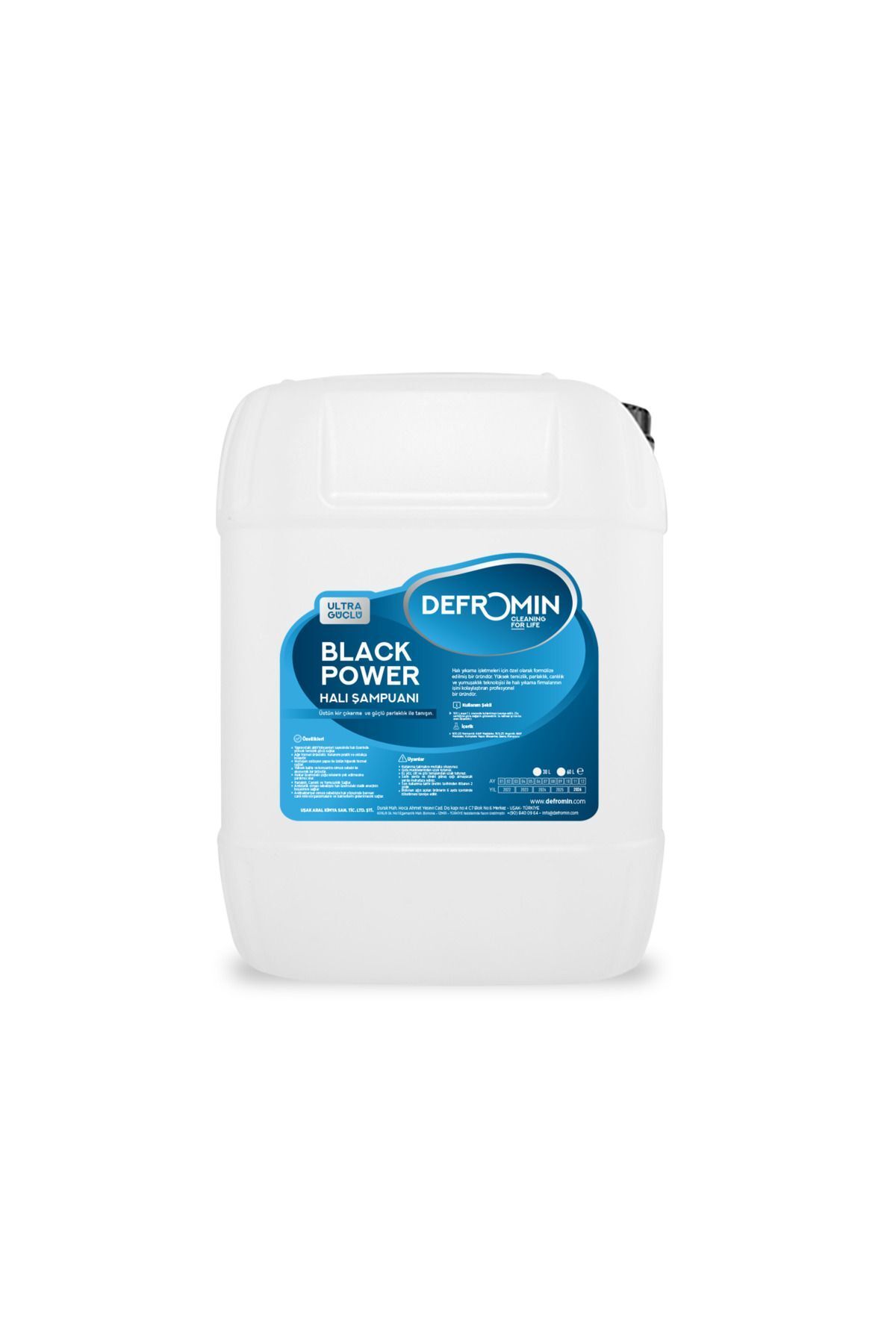 Defromin Black Power Halı Şampuanı | 10L