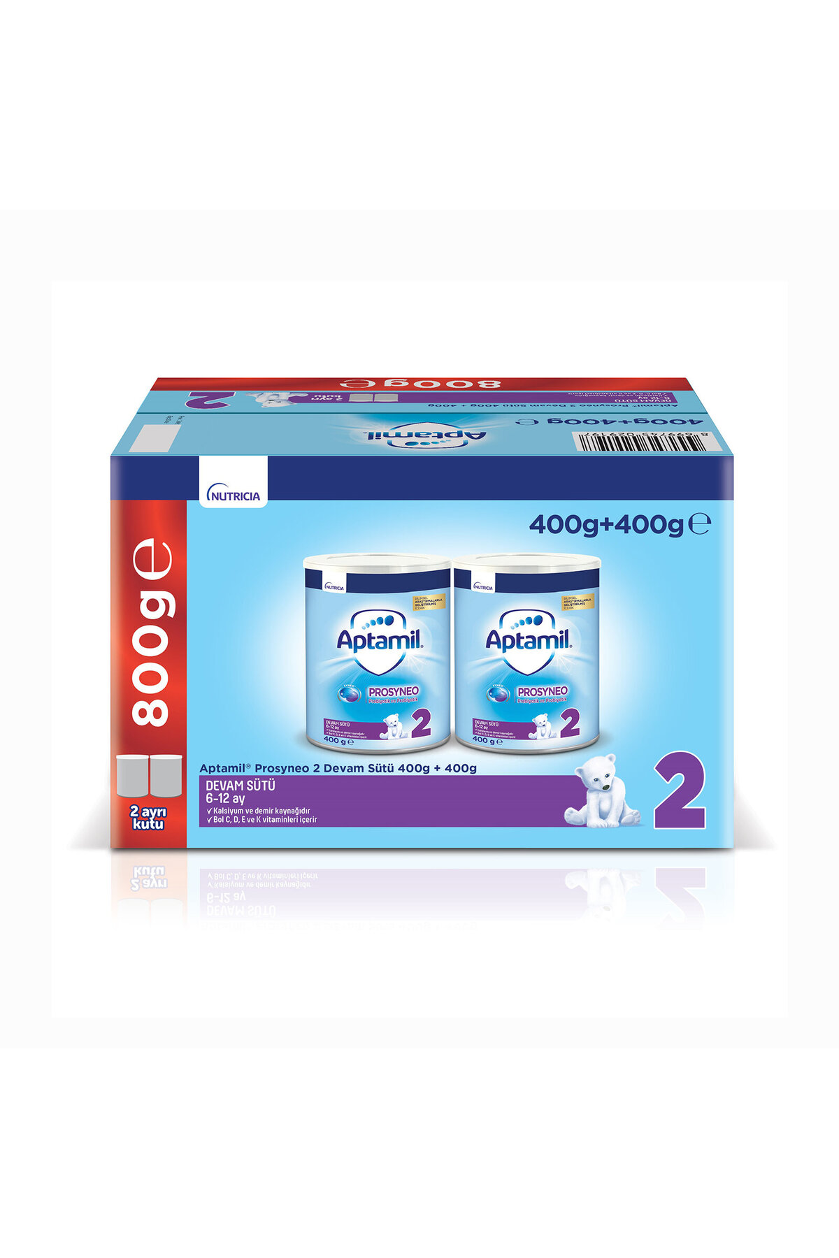 Aptamil Prosyneo 2 Devam Sütü 2x400 gr