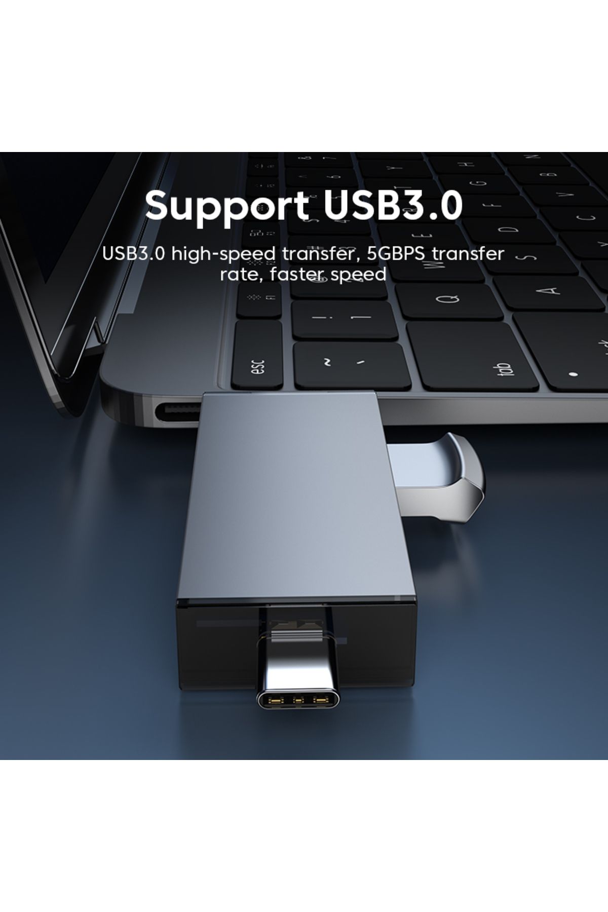 Choice-Olaf 7 in 1 Micro SD Card Reader USB Flash Drive Memory TF SD Card Reader OTG type c 3.1 to usb A... 4