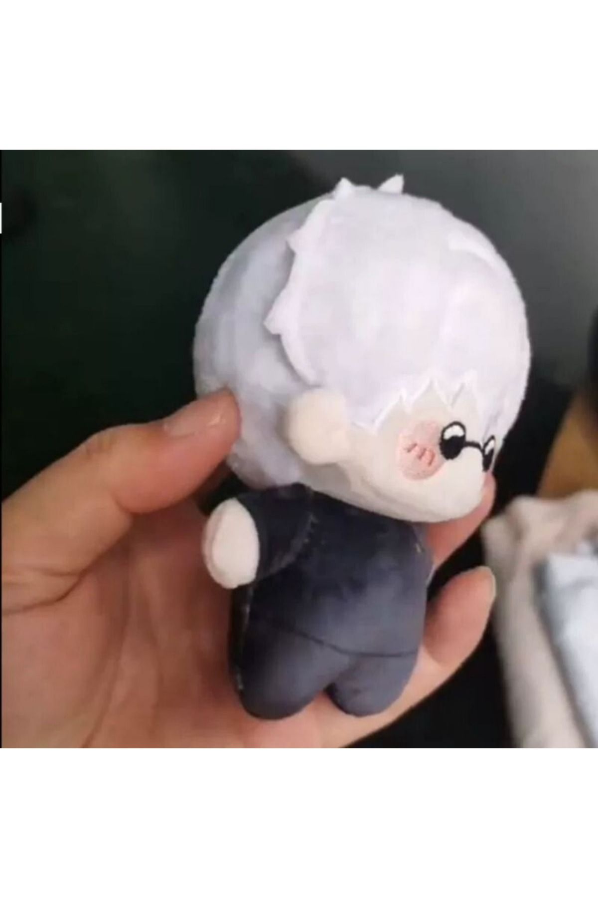 Choice-12cm Jujutsu Kaisen Plush Doll Keychain Accessory Anime Geto Suguru Satoru Gojos Mini Plushie Toy... 4