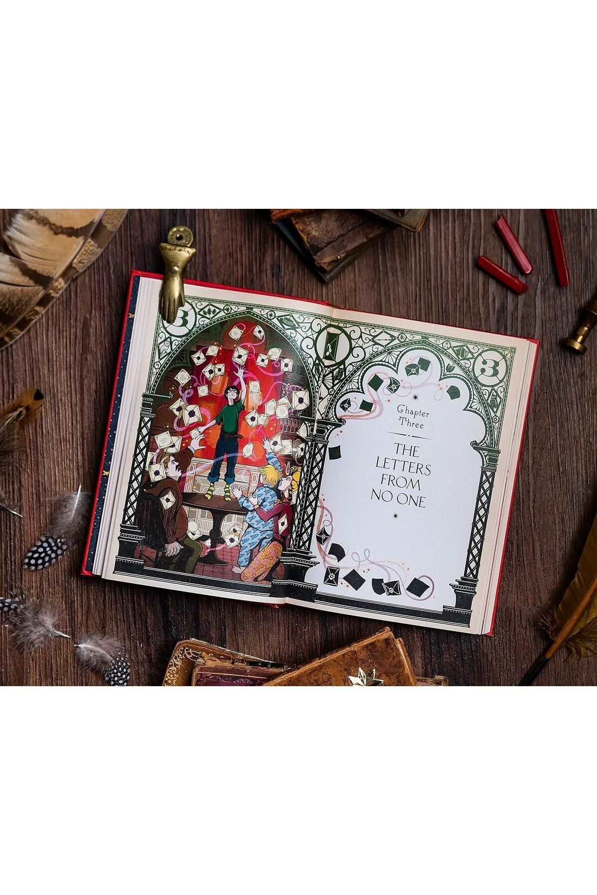 Kolektif Kitap-Harry Potter and the Philosopher's Stone: MinaLima Edition: J.K. Rowling - Hardcover 3