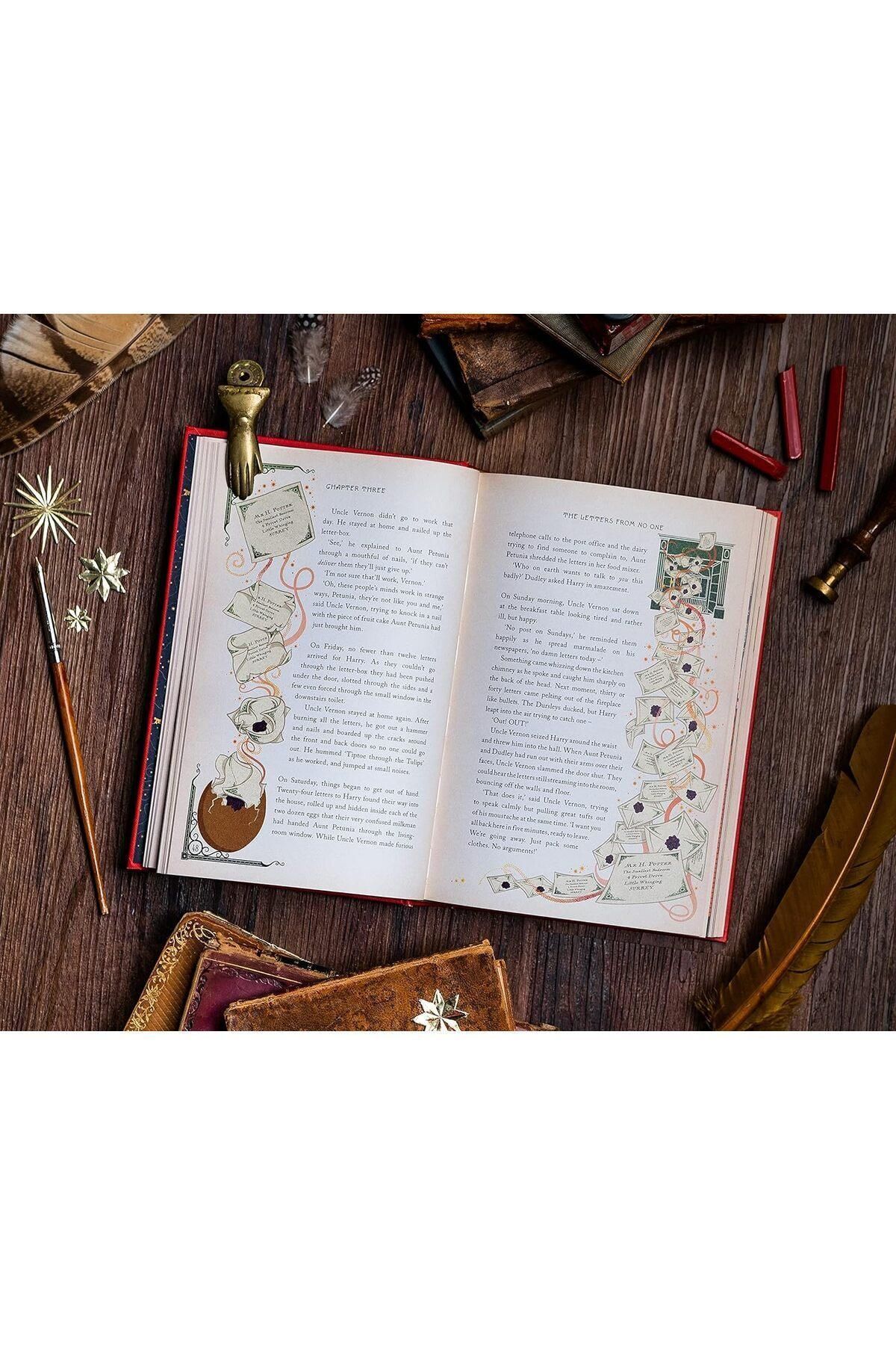Kolektif Kitap-Harry Potter and the Philosopher's Stone: MinaLima Edition: J.K. Rowling - Hardcover 4