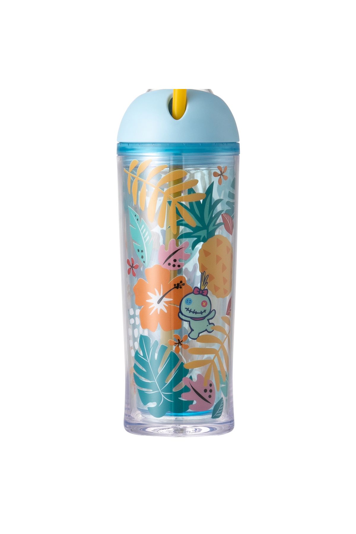 Miniso-MINISO Lilo & Stitch Collection Water Bottle (385mL)(Stitch) 4