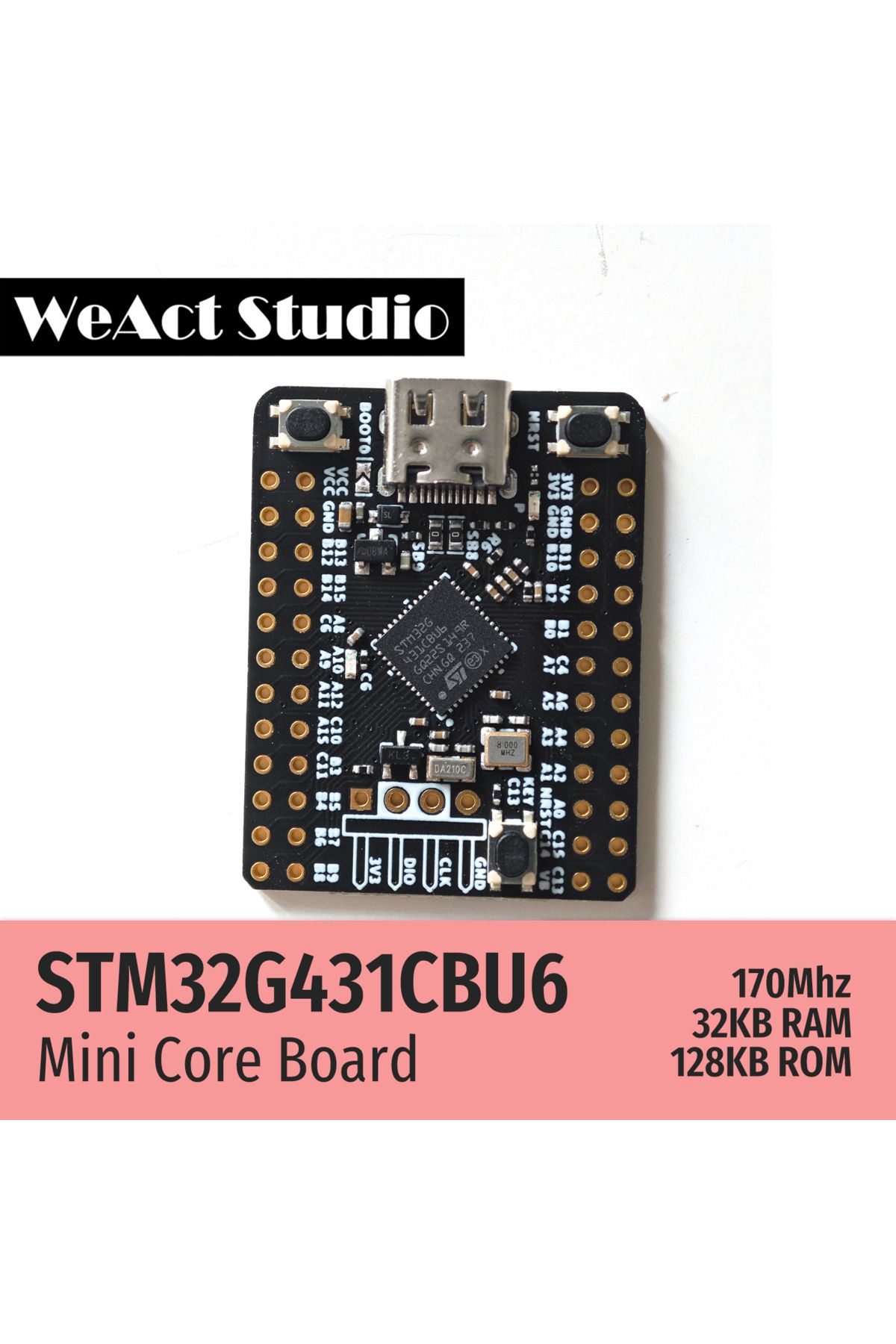 Choice-WeAct STM32G431CBU6 STM32G431 STM32G4 STM32 Core Board Learning Board Development 3