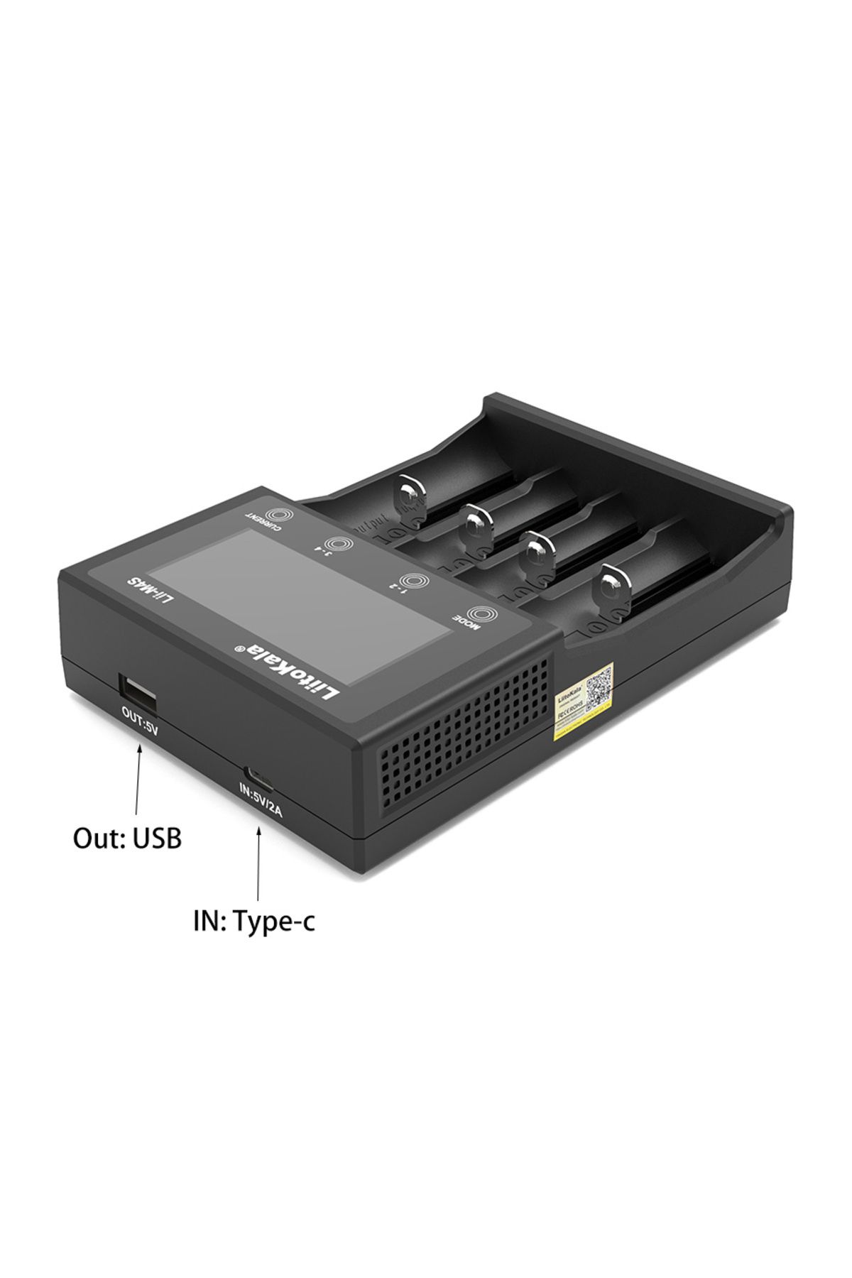 liitokala-Lii-M4S 18650 LCD Multifunctional Battery Charger For 3.7V 1.2V 26650 21700 14500 18350... 4