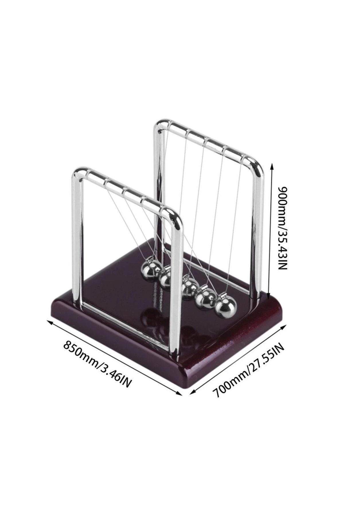 Choice Newton Cradle Balance Steel Balls School Teaching Supplies Physics Science Pendulum Desk Toy Gift. Trendyol