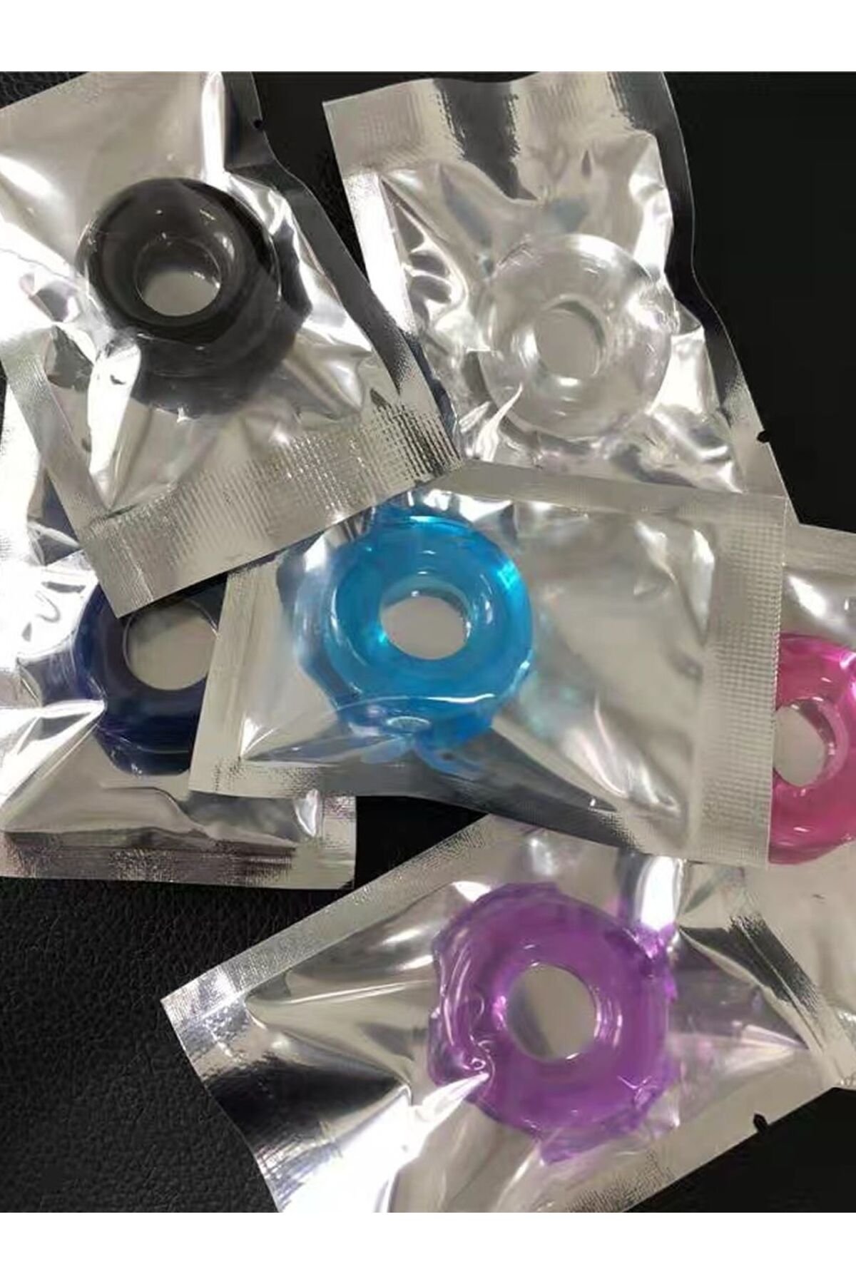 10PCS Doughnuts Cock Rings TPE Silicone Durable Penis Ring Adult Men Ejaculation Delay Penis Enla... 8