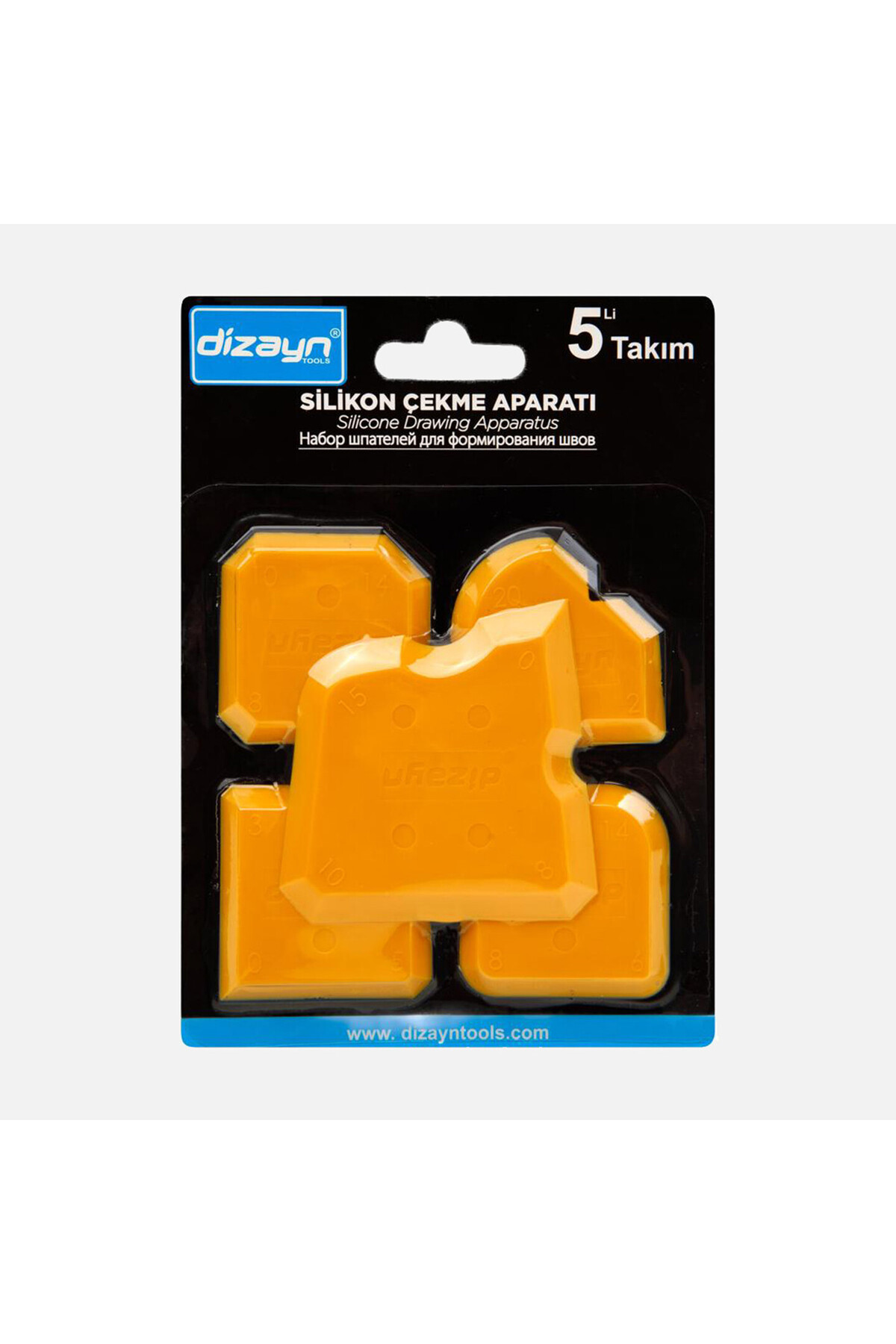 Genel Markalar Silikon Çekme Aparatı 5 li Takım