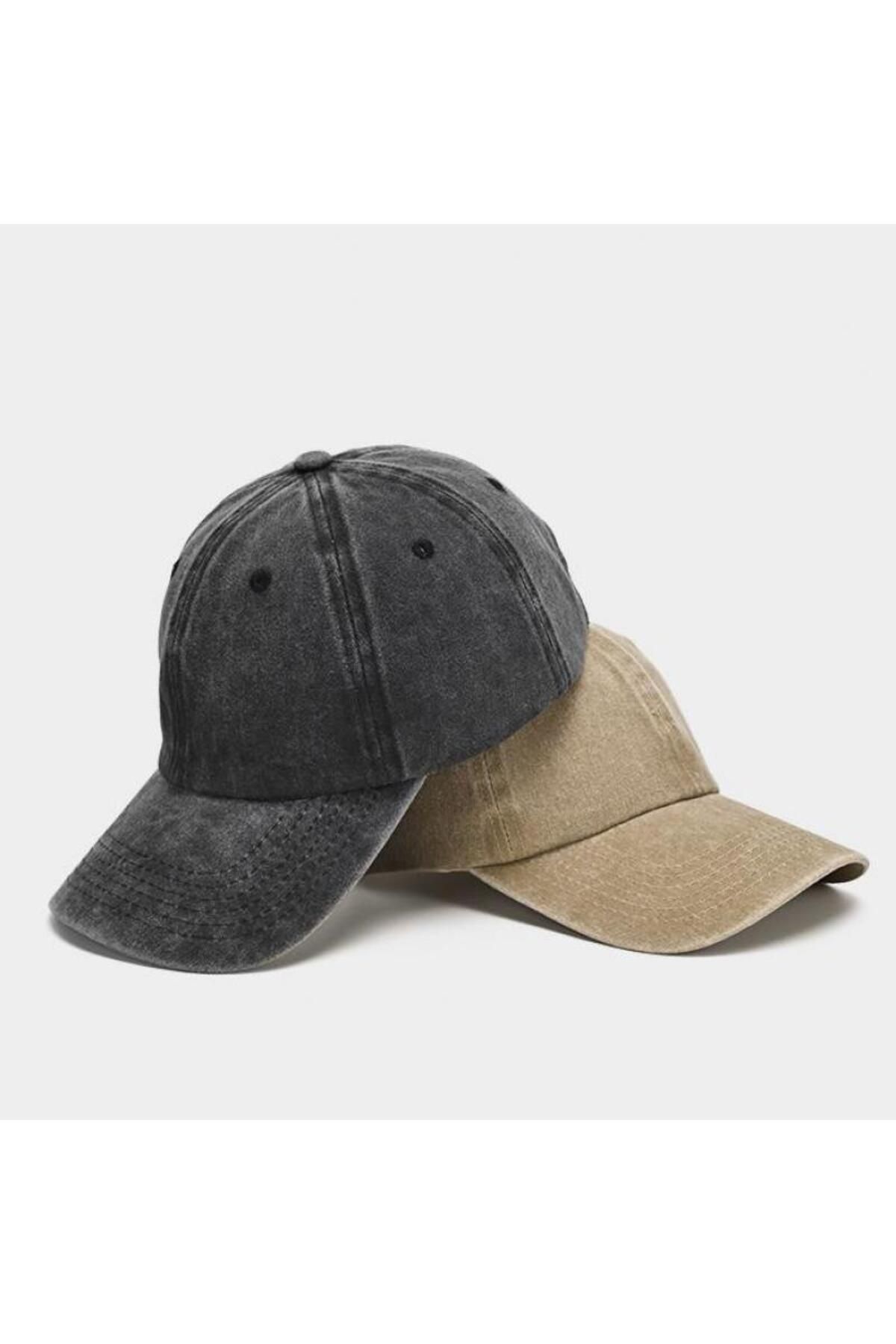 Choice-Baseball Cap Washed Cotton Men Women Snapback Hat Vintage Hip Hop Caps Solid Color Dad Hat Bone C... 4