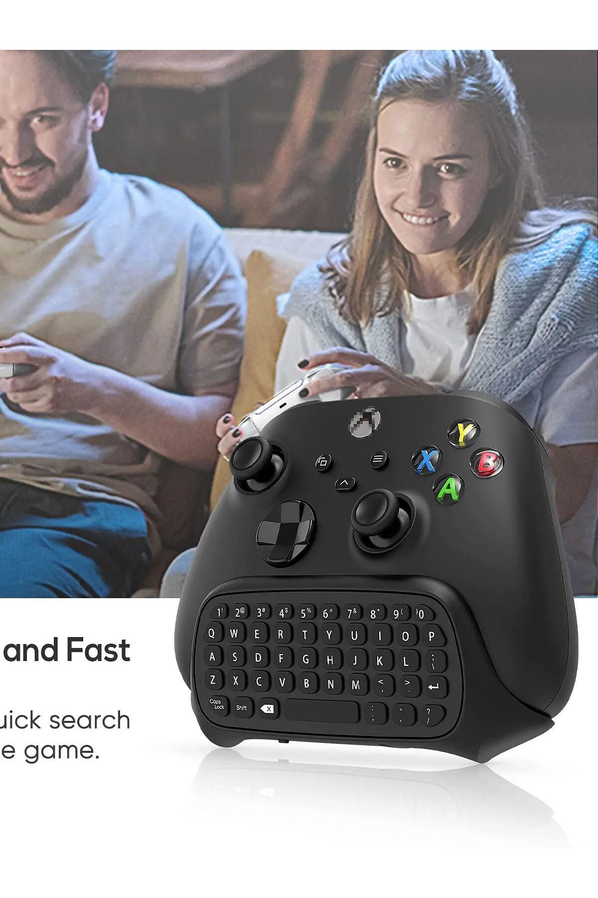 Choice-Controller Keyboard for Xbox Series X/S/One/One S Wireless Chatpad Gaming Keypad with USB Receive... 8