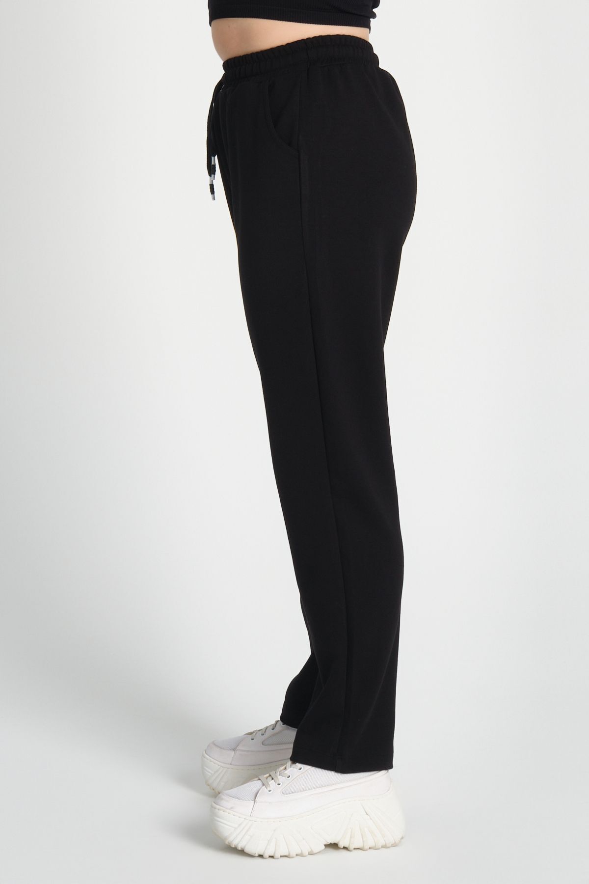 Era Lisa-Elastic Waist Soft Fabric Comfortable Fit Full Lycra Large Size Trousers 2