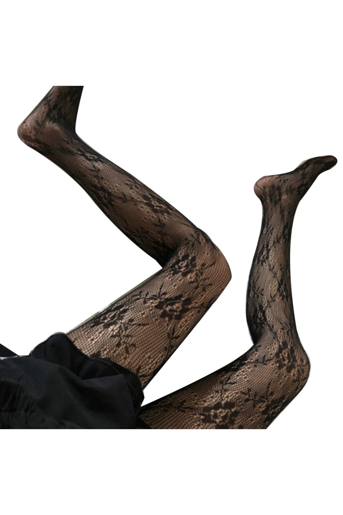 Choice-Cute Classic Pantyhose Breathable Flower Patteren Net Stockings Women Girls Hollow Out Sexy Tight... 8