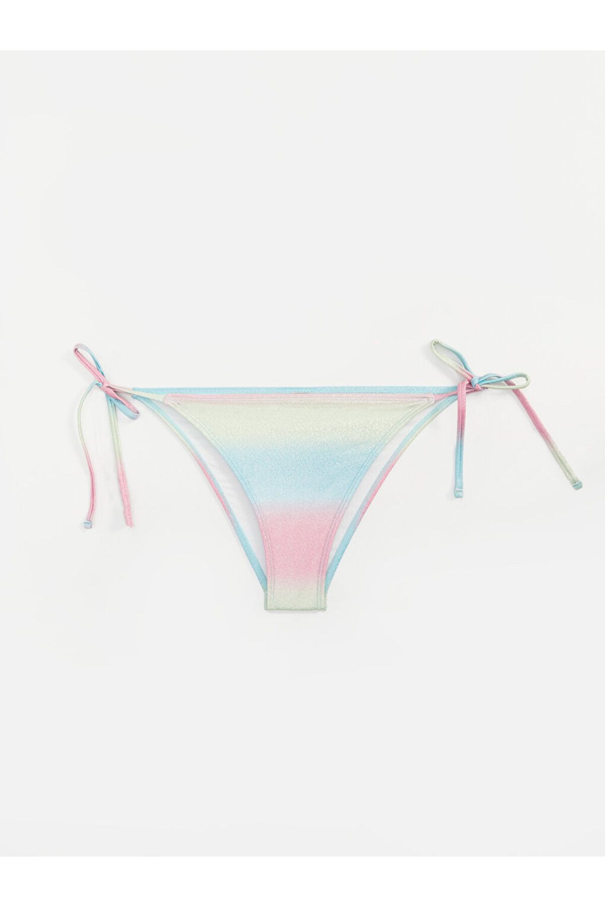 LC Waikiki Desenli Parlak Görünümlü Kadın Bikini Alt