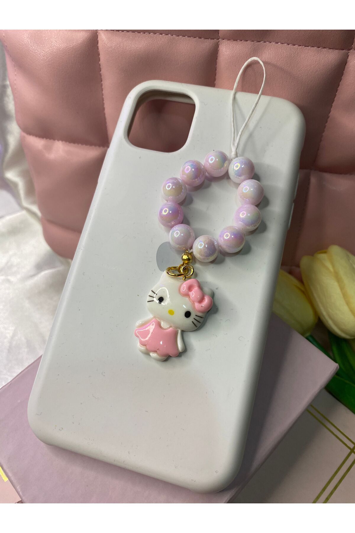 TATLIŞ El yapımı hello kitty telefon charmı / telefon süsü, Fiyatı ...