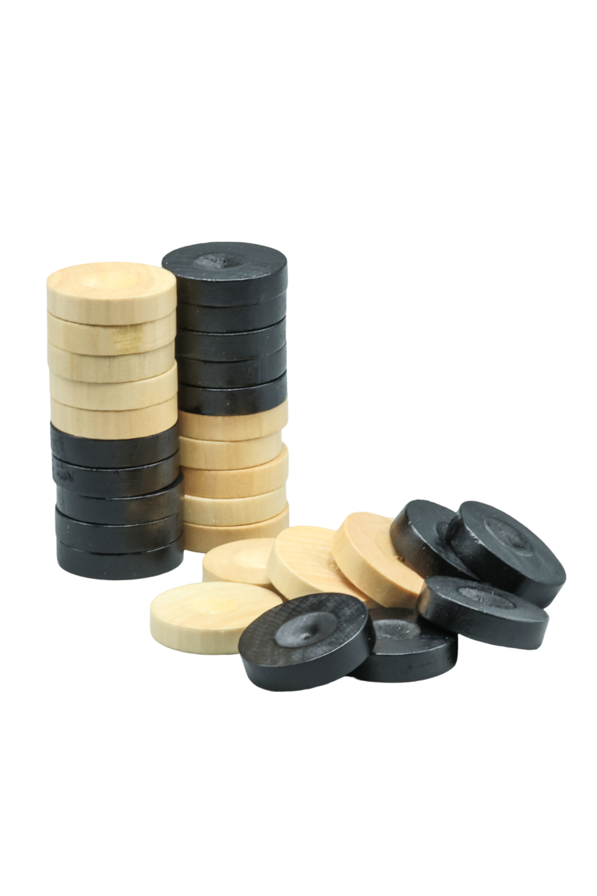 SERA Ahşap Tavla Pulu Orta Boy No:4 ( Pul Çap Ölçüsü:3,0Mm )