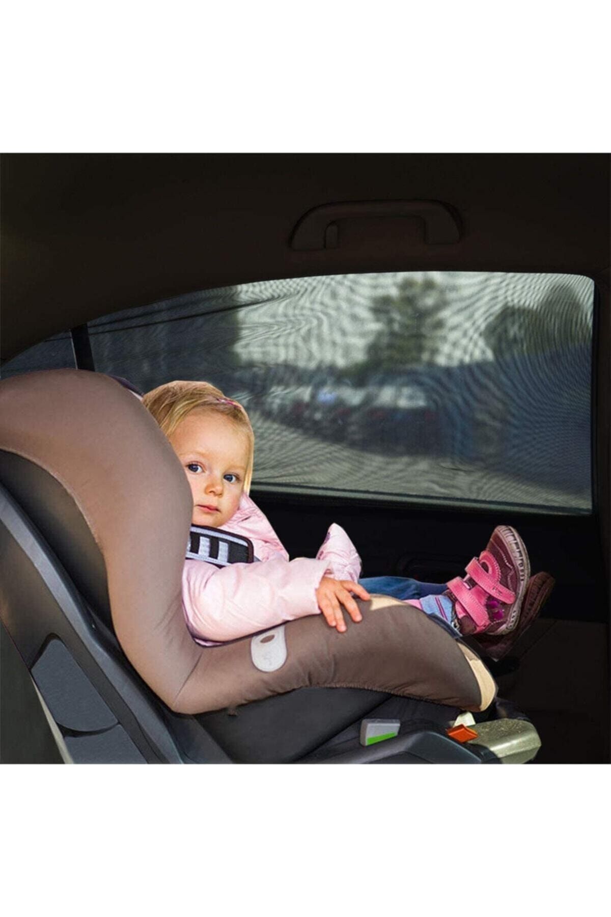 Ankaflex Exp Araba Araç 2 Adet Yan Cam Perdesi Güneşlik Gölgelik Güneş Koruyucu Arka Perde Emzirme Örtüsü fotoğrafı 3 (önizleme)