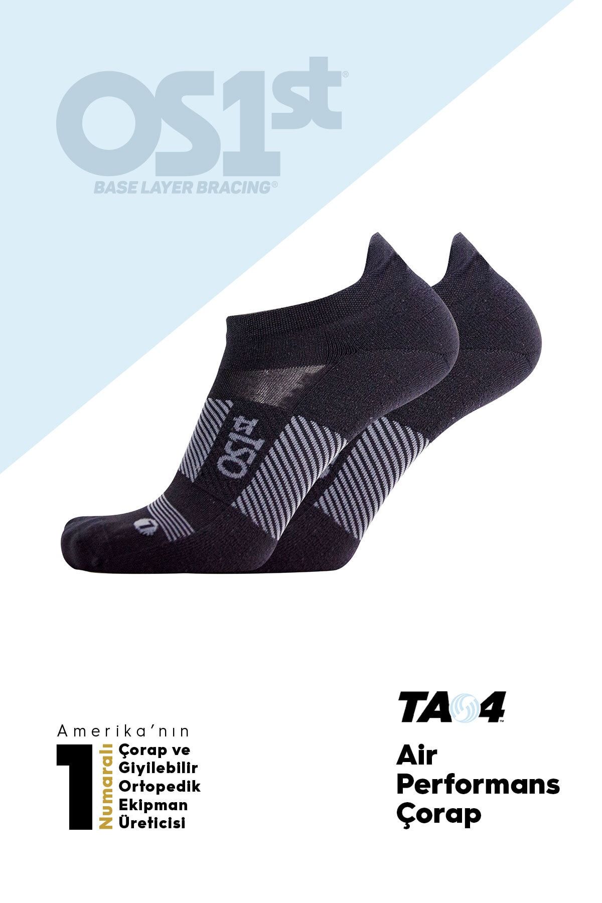 جوراب ورزشی مشکی مردانه و زنانه Daily Socks ، Ultra Light IPLIK ویژه ضد باکتریایی OS1st