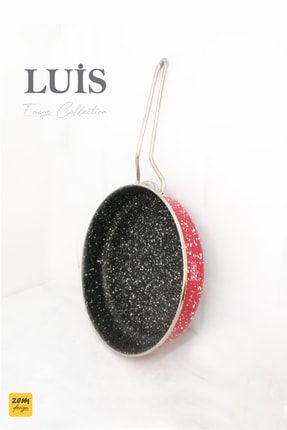Luis Emaye - Granit 22 Cm Tava Kırmızı ZEM4427560GG