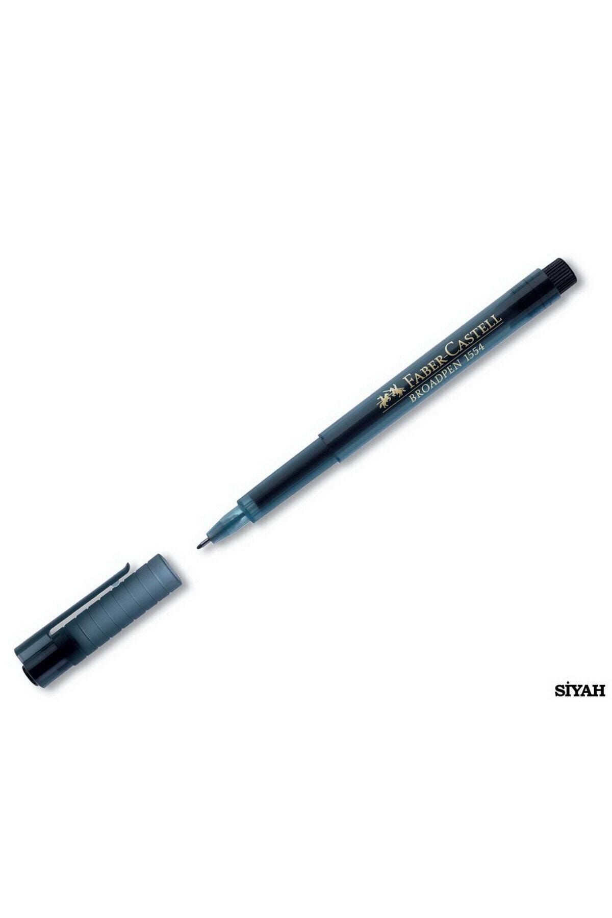 Faber Castell Faber 1554 Broadpen Siyah Kalem 155499 FiyatÄ±, YorumlarÄ± - Trendyol