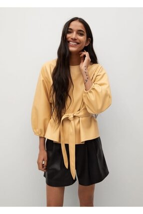 Mango Woman Bebe Yakali Gomlek Fiyati Yorumlari Trendyol