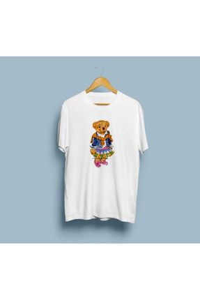 Girl Cool Ayı Teddy Bear T-shirt T16