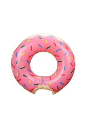 Es010 E-life Büyük Boy Çilekli Donut Havuz & Deniz Simit 70 Cm. ES010