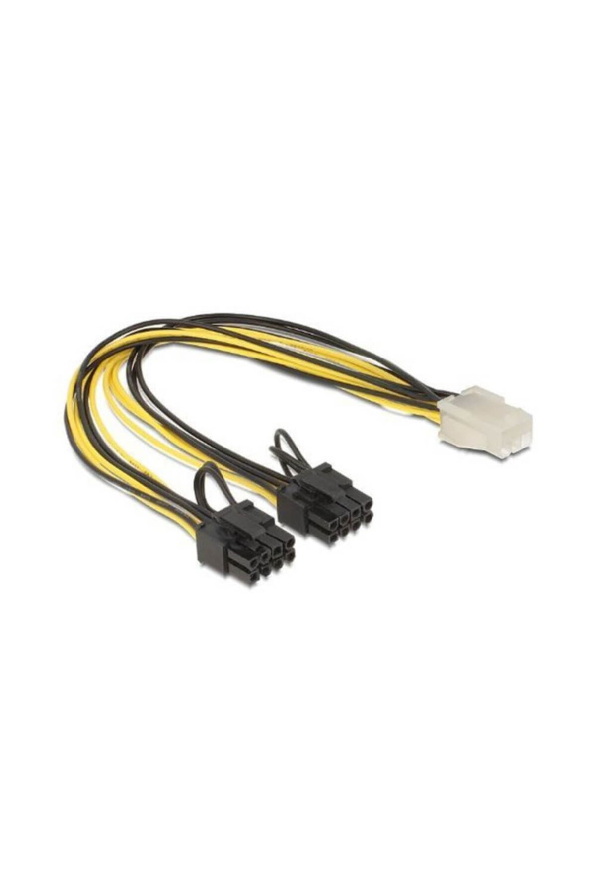 WOZLO-6 Pin To 2 X 8 Pin PCI-e Graphics Card Power Converter Copper Cable - 20cm 2