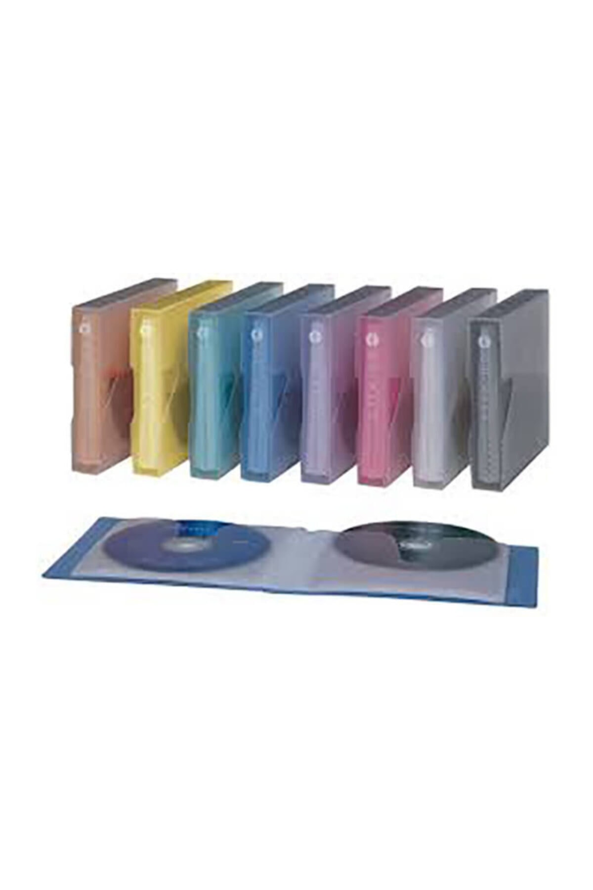Comix Cd Saklama Dosyası 48 Li (karışık Renk 1 Adet) - Fiyatı