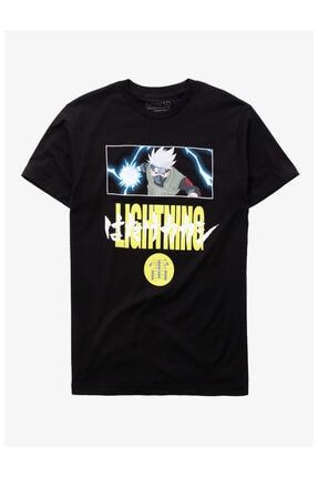 Naruto Shippuden Earth Day Kakashi Lightning T-shirt 05146