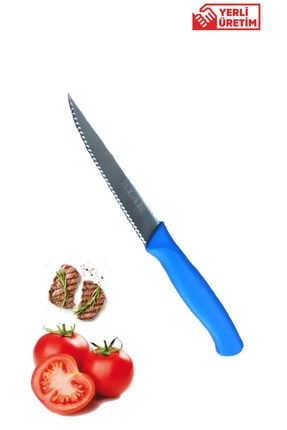 Çok Amaçlı Mutfak Bıçağı Steak Bıçak Sebze Bıçağı Domates Bıçağı Lazer Kesimli Dişli Uç Kaymaz Sap ES0101586