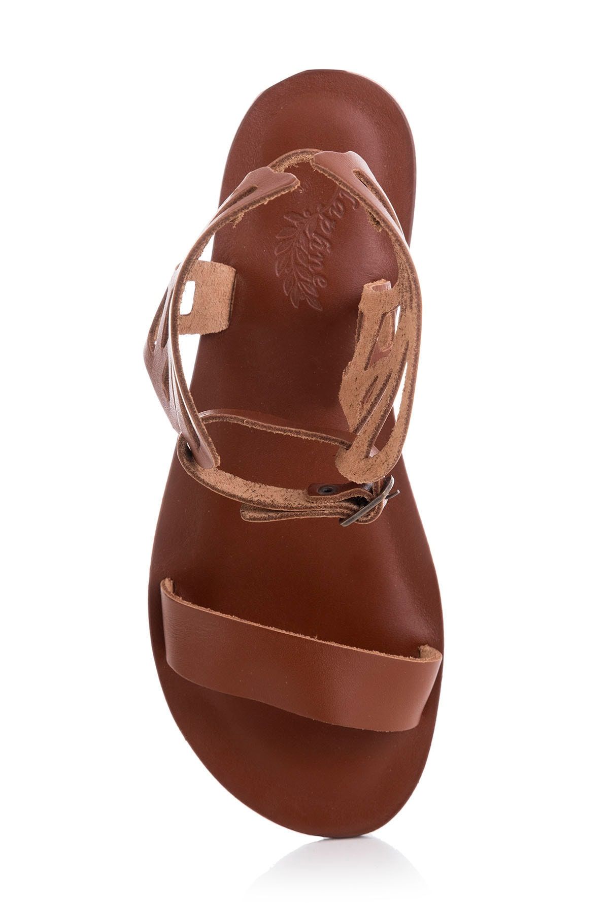 صندل چند رنگ زنانه Bodrum ماده چرمی اصلی دست ساز ساخته شده KK5415 DaphneSandals