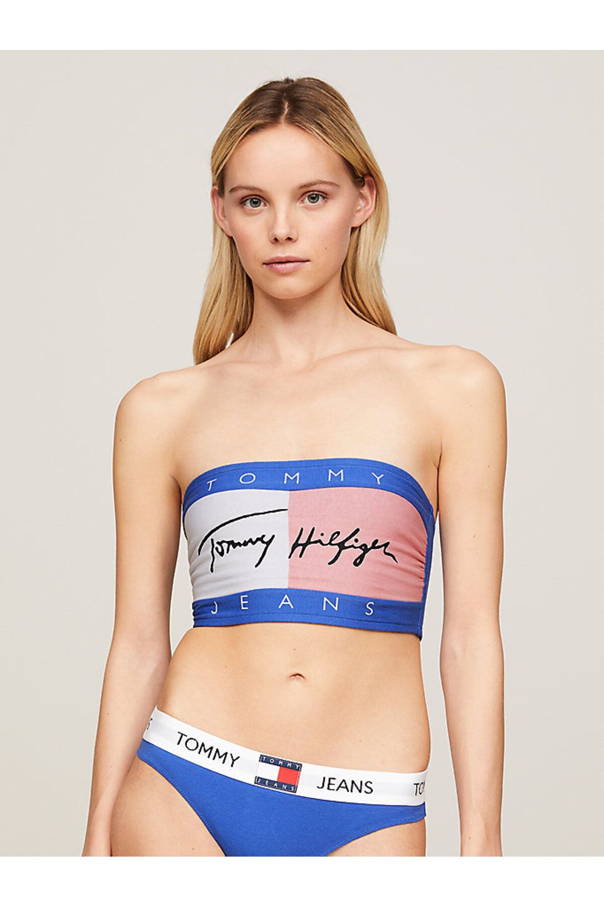 Tommy Hilfiger ТОП БИКИНИ С ФЛАГОМ UW0UW05151C6H