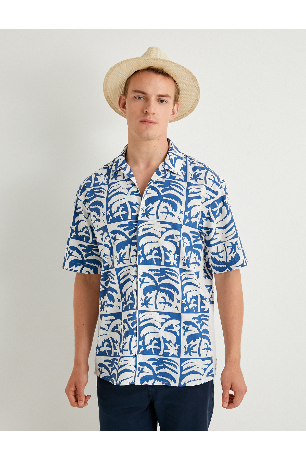 پیراهن مردانه کوتون | 4SAM60253HW Koton - Image 3