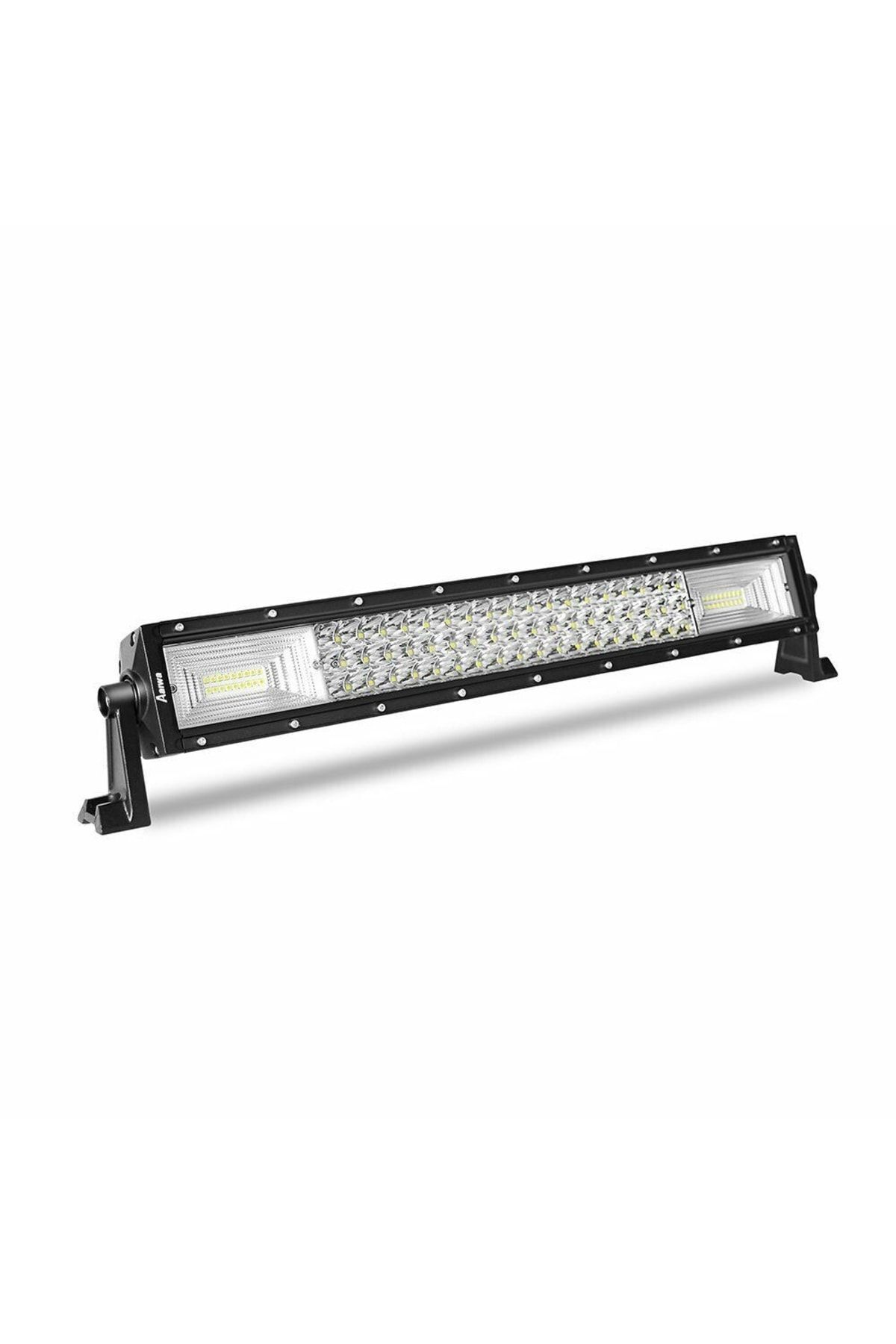 Vendortuning Off Road Uyumlu Led Bar 55 Cm Beyaz / Sarı Renkli 5 Modlu Düz