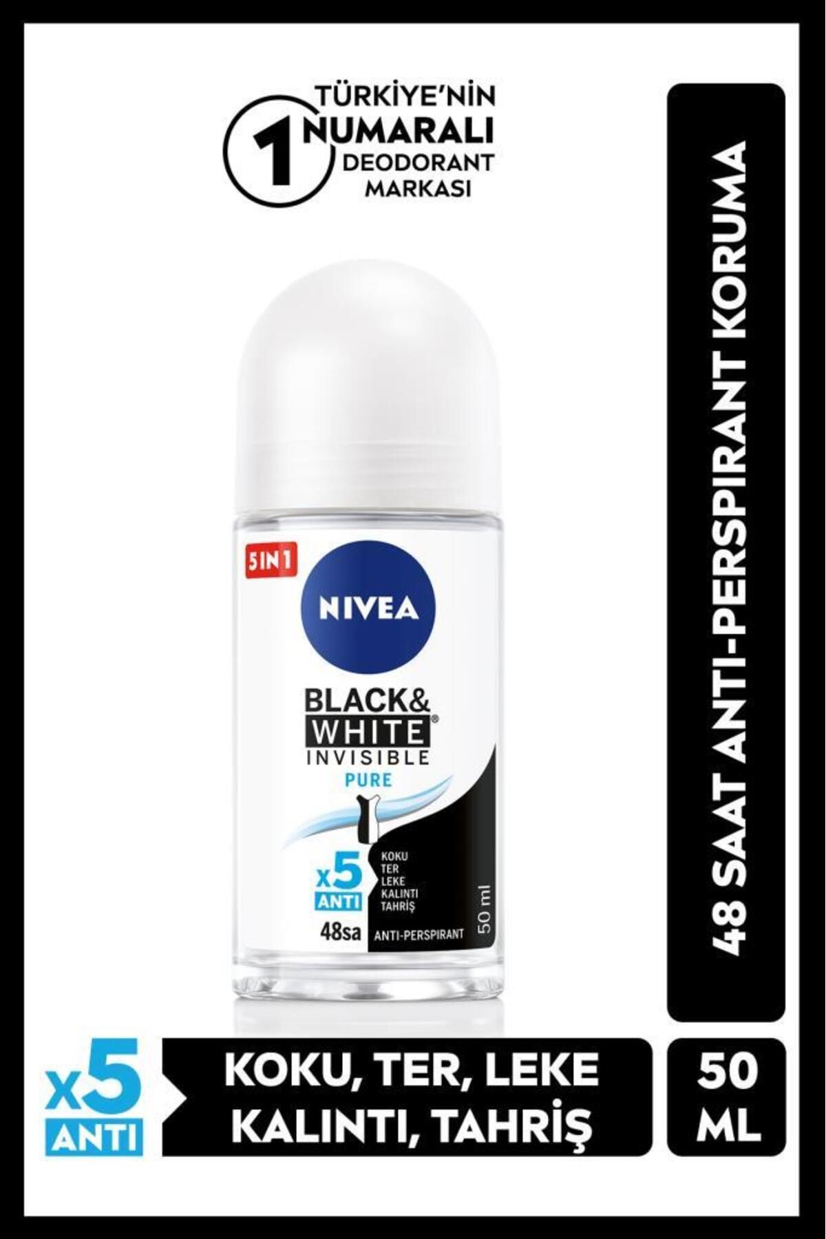 NIVEA Invisible Deo Шариковый чистый 50 мл 13509