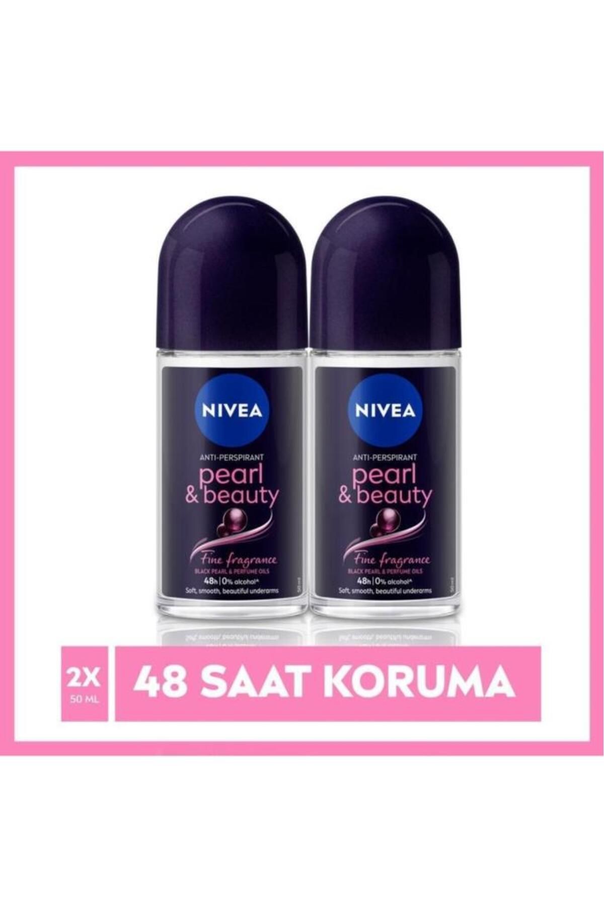 Женский шариковый дезодорант NIVEA Pearl&beauty Fine Fragrance, защита от пота, 48 часов, 50 мл