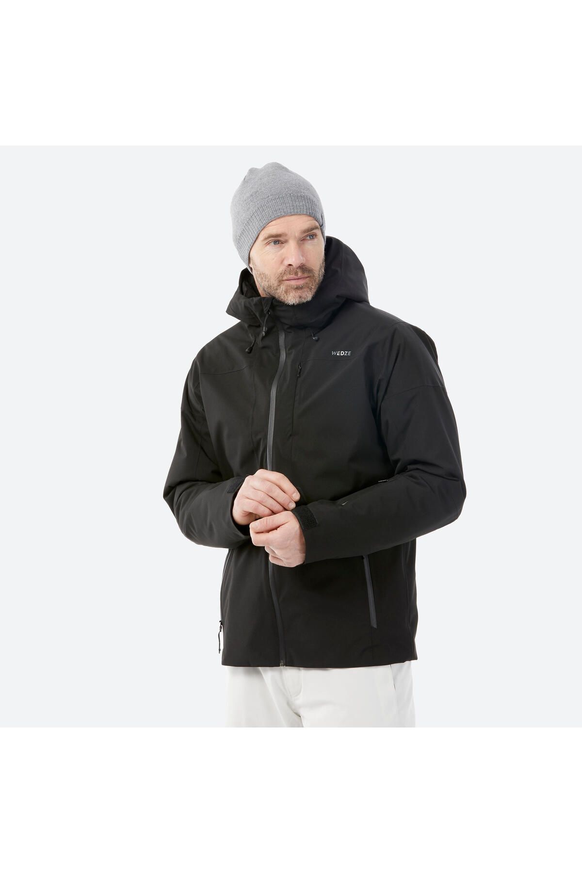 Мужская лыжная куртка Decathlon — черная — 500 346314