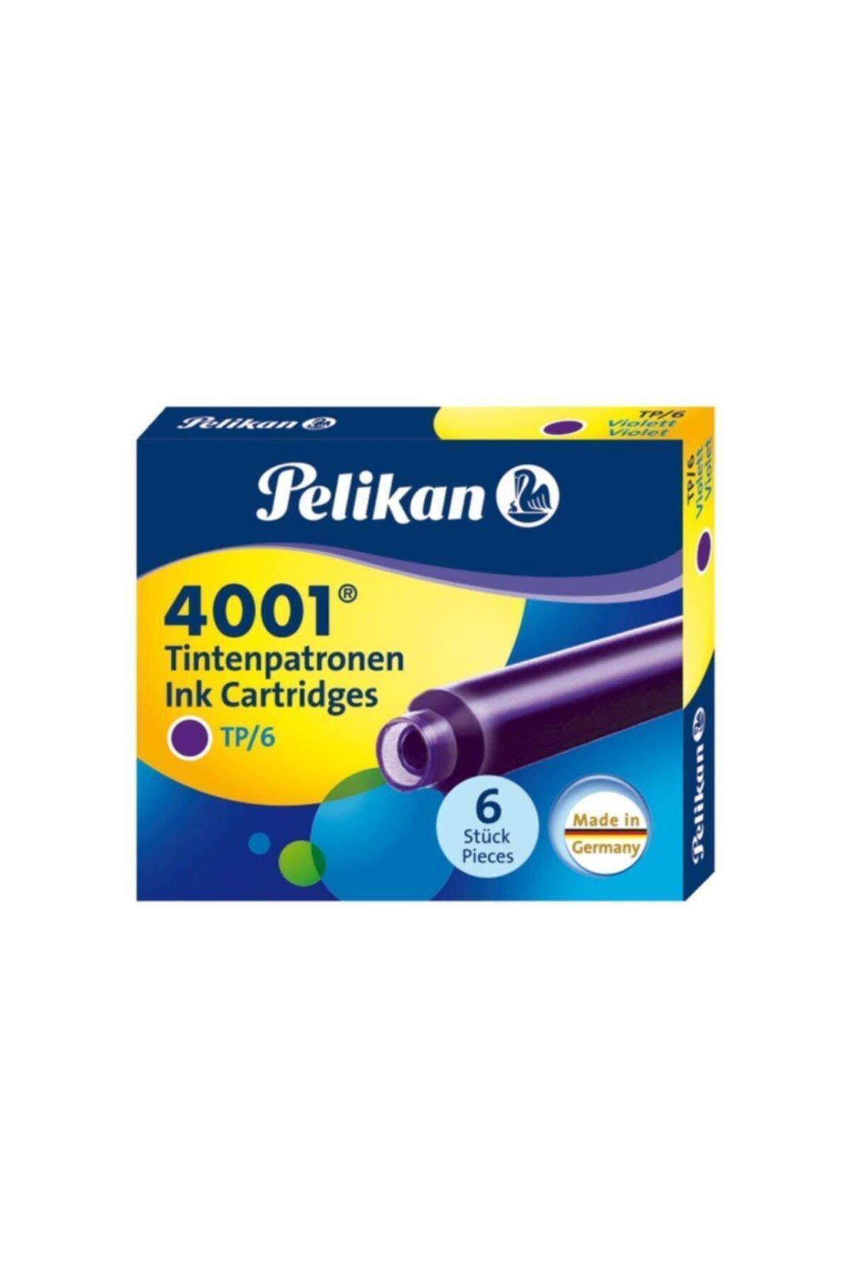 Pelikan Dolma Kalem Kartuşu Küçük Violet 6 Lı 4001