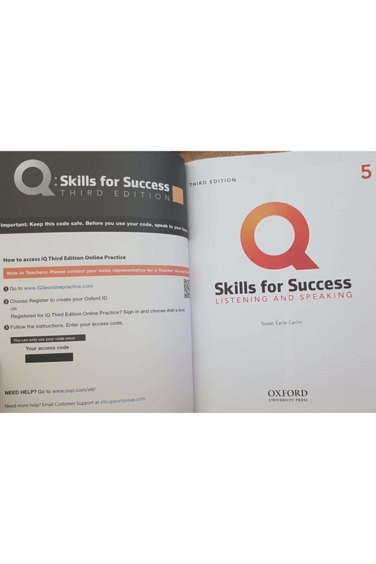 OXFORD UNIVERSITY PRESS-Q Skills For Success 5 Listening And Speaking With DVD Version - NO Online CODE ) 2