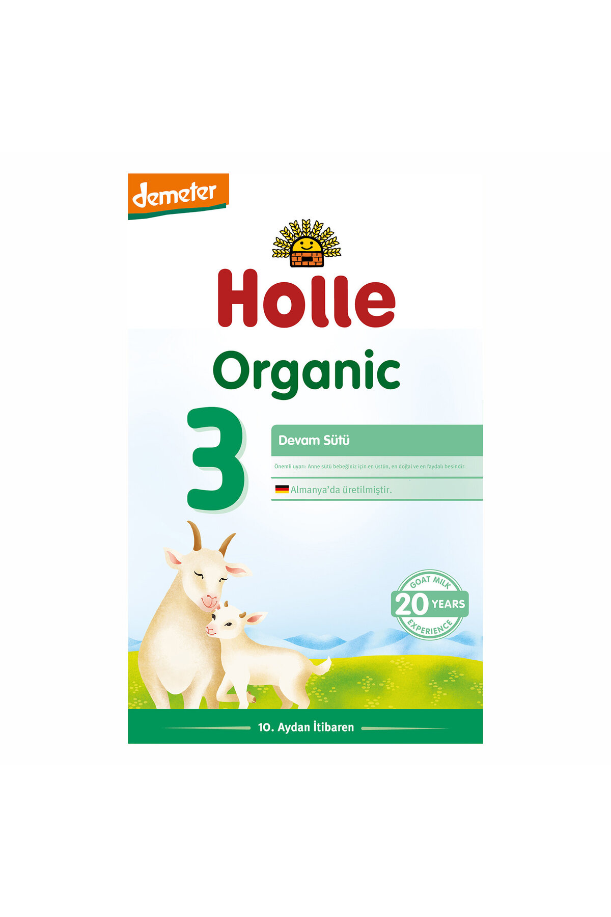 Holle 3 Organik Keçi Sütü Devam Formülü 400 gr 12+ Ay NO COLOR 3
