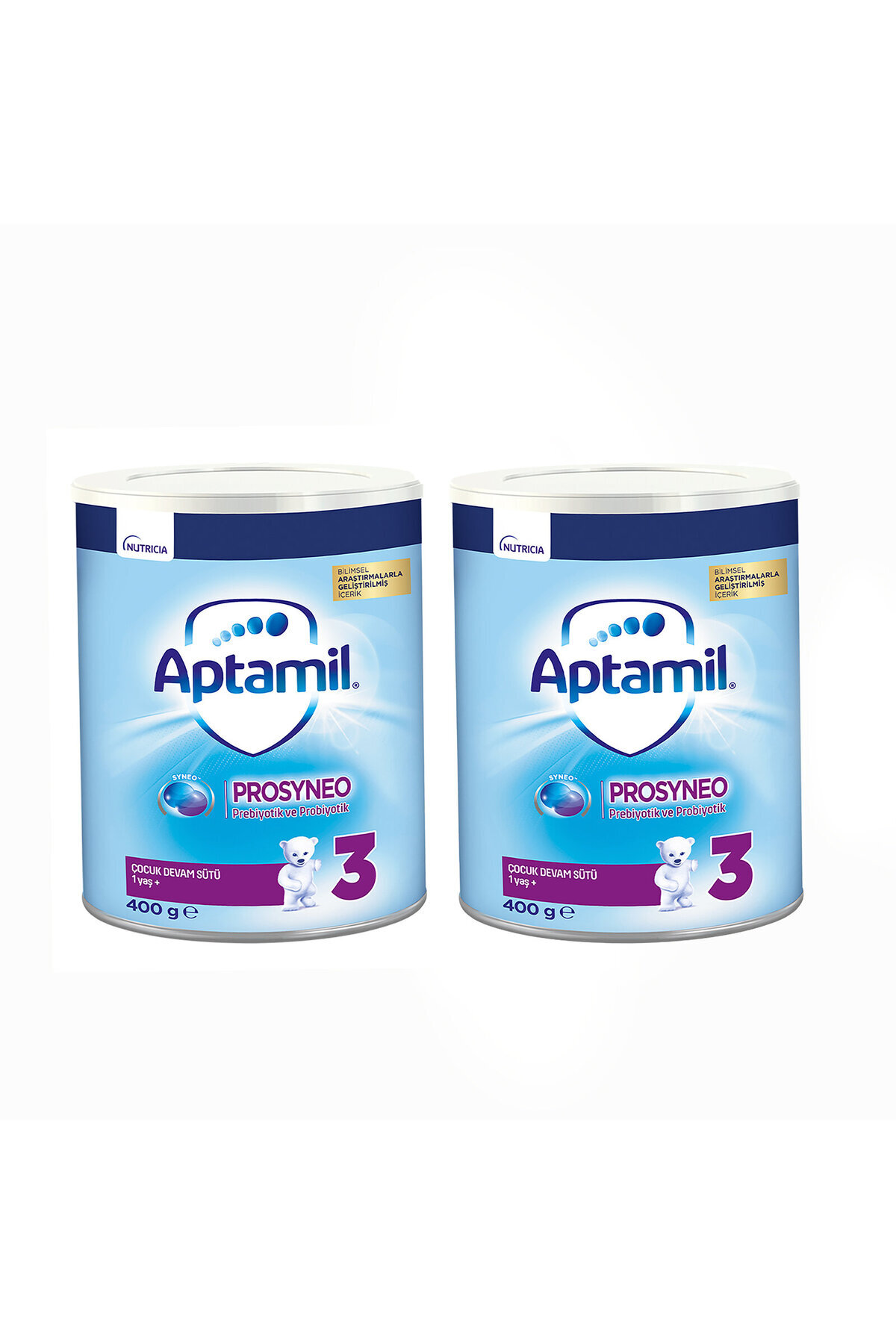 Aptamil 3 Çocuk Devam Sütü Prosyneo 1 Yaş 400 gr X 2 Adet fotoğrafı 2 (önizleme)