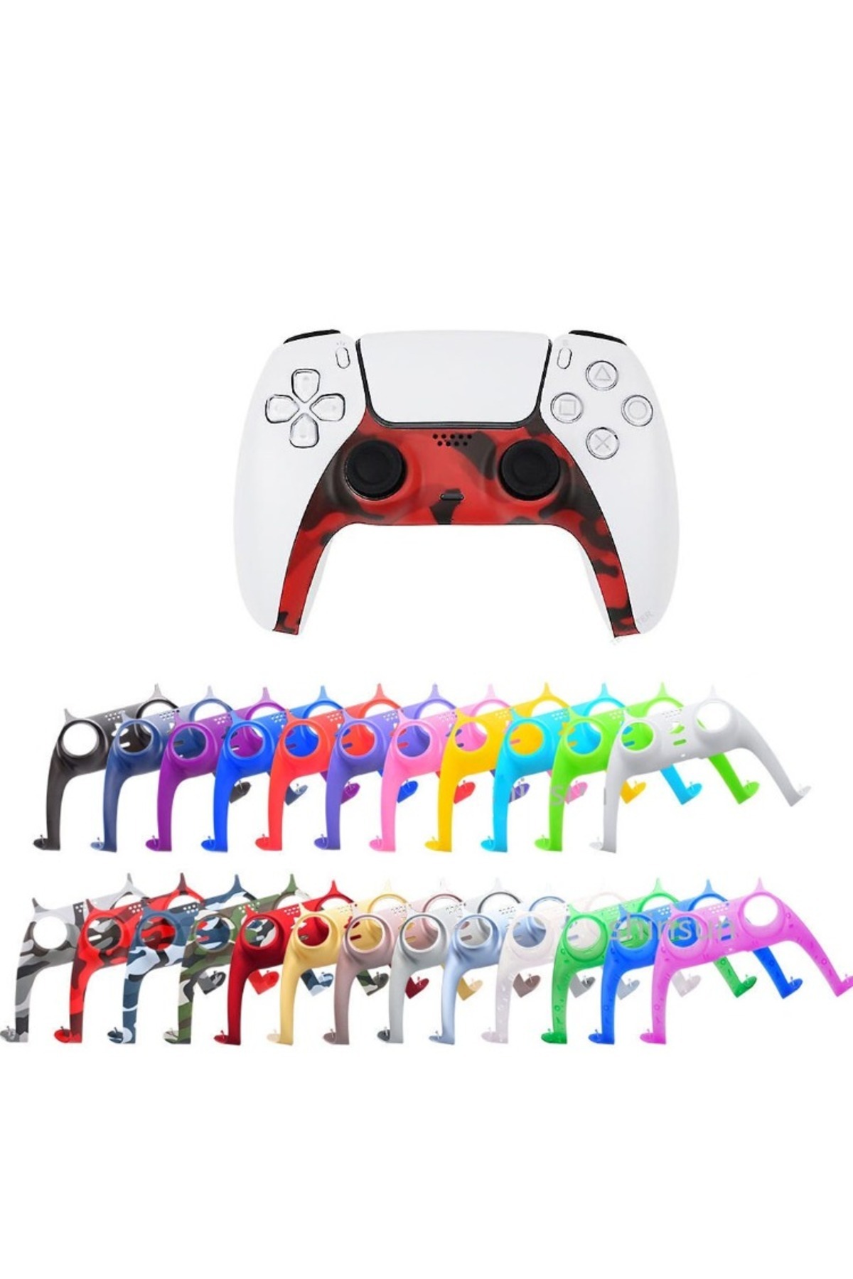 Choice-Camouflage Controller Joystick Handle Decorative Strip Accessories for PS5 Gamepad Handle Decorat... 8