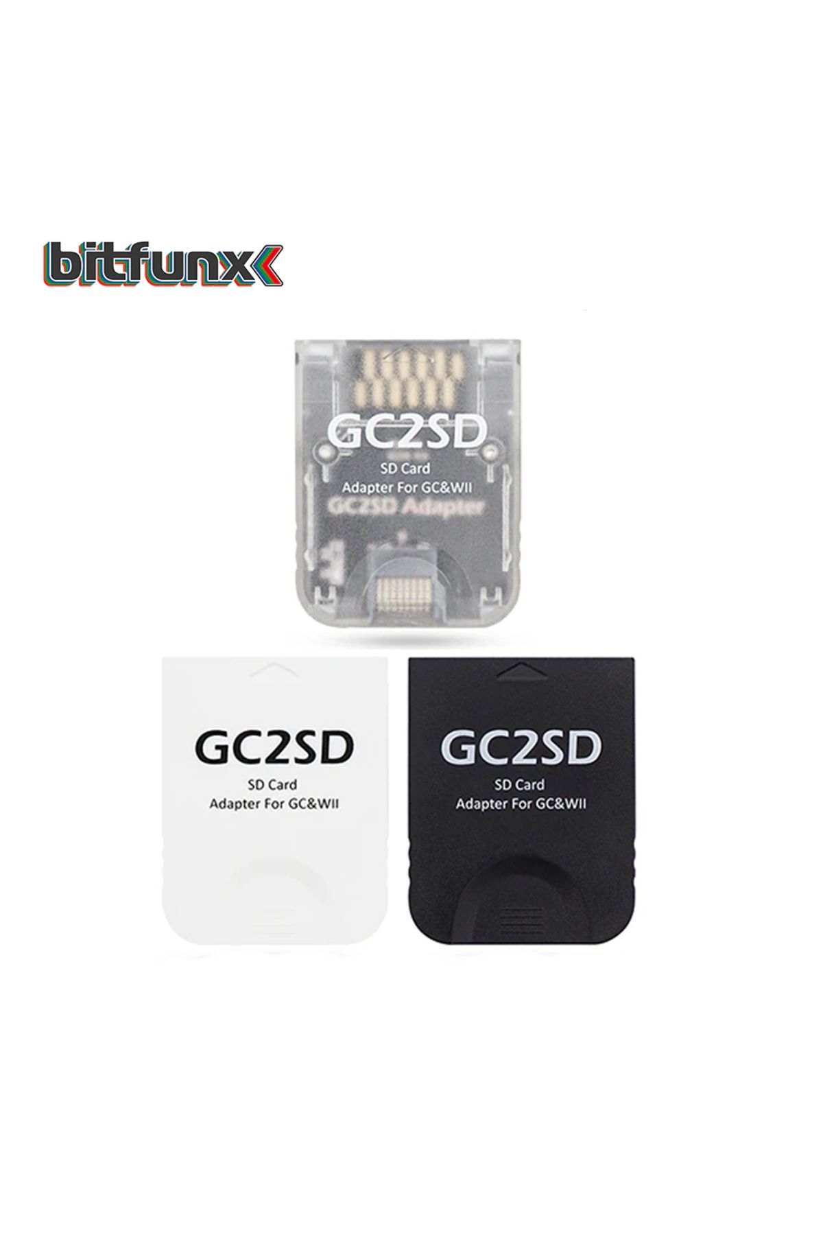 Choice-Bitfunx Gc2sd Micro Sd Card Adapter For Ngc Swiss Gc Loader For Nintendo Gamecube Wii Console 7