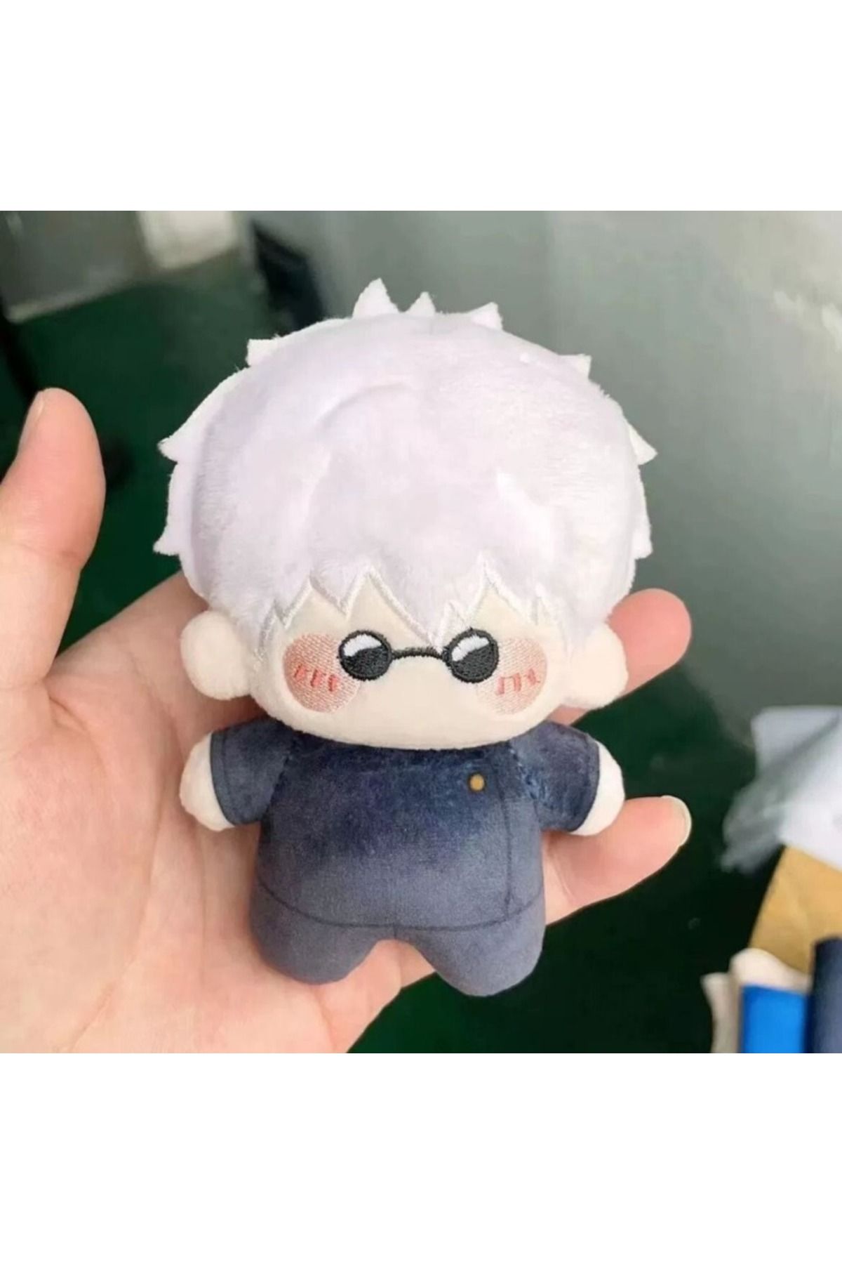 Choice-12cm Jujutsu Kaisen Plush Doll Keychain Accessory Anime Geto Suguru Satoru Gojos Mini Plushie Toy... 3
