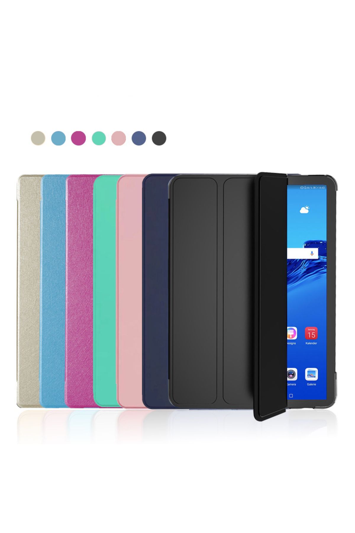 Choice-For Huawei MediaPad T5 10.1'' Flip Tablet Case For t5 Cases Magnetic For AGS2-W09/W19 AGS2-L03/L0... 7