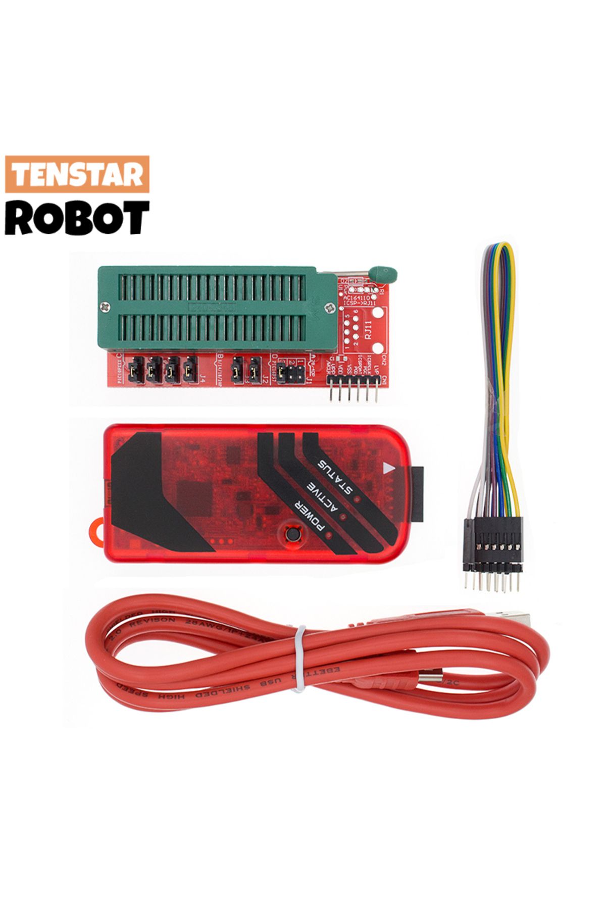 Choice-PICKIT3 PIC KIT3 PICKIT 3 Programmer Offline Programming PIC Microcontroller Chip Monopoly+PIC Pr... 7