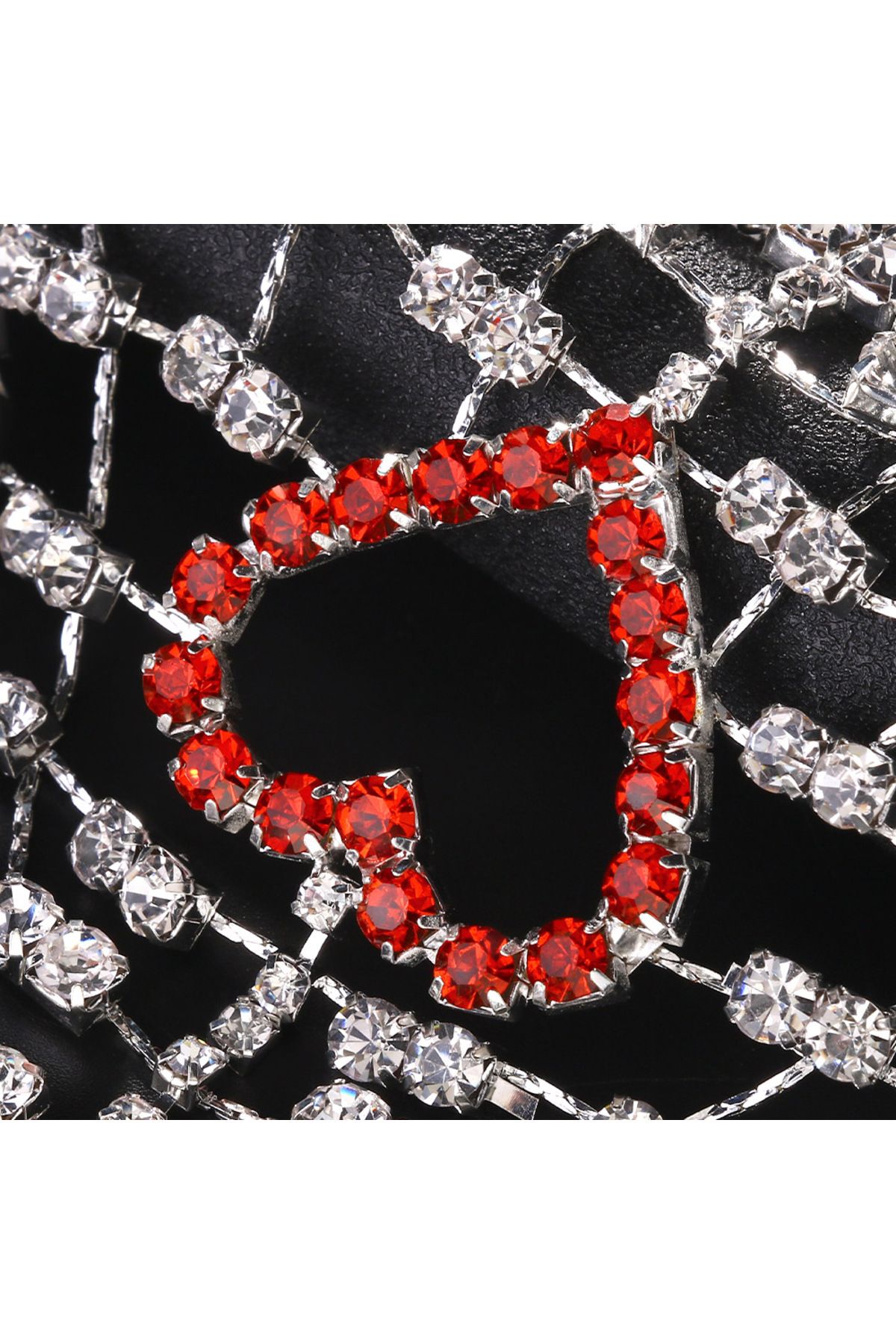 Choice-Rhinestones Heart Hollow Thong Bikini Rave Accessories Sexy Body Jewelry for Woman Underwear Fest... 6