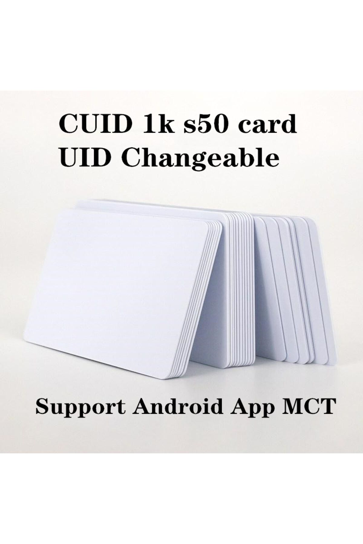 YEVERAXIN-5pcs/lot 13.56Mhz RFID CUID card Sticker Keytag Card UID Changeable Block 0 Writable for NFC Andr... 1