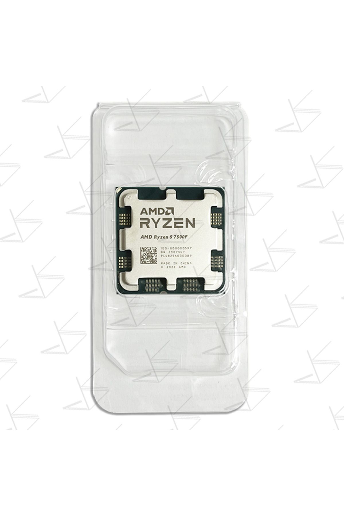 Amd-معالج وحدة المعالجة المركزية AMD Ryzen 5 7500F R5 7500F 3.7 جيجا هرتز 6-Core 12-Thread 5NM L3=32M 100-000000597 Soc... 3