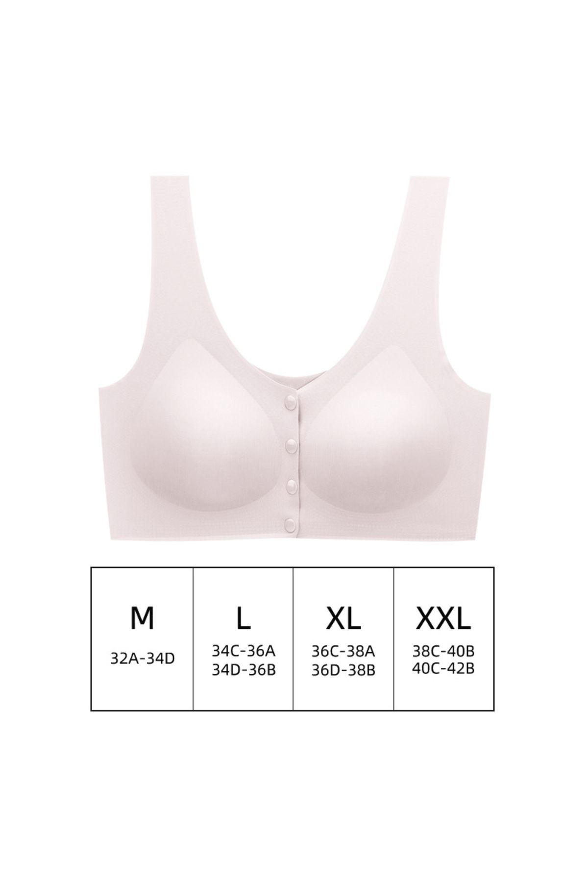 Choice-Nursing Bra Maternity Bra With Removable Pads Front Open Buckle Breathable Comfortable 3D Seamles... 1
